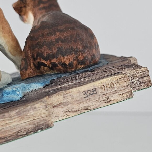 Border Fine Arts Boxer Dog Family Statue By Margaret Turner Limited 328/950 - Picture 10 of 10